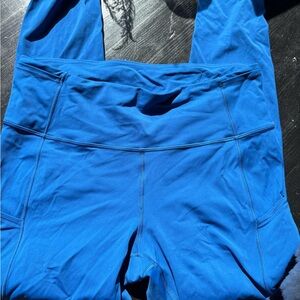 Lululemon Blue Leggings (worn once)
